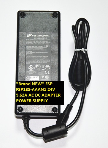 *Brand NEW*AC100-240V 4 pin FSP 24V 5.62A FSP135-AAAN1 AC DC ADAPTER POWER SUPPLY